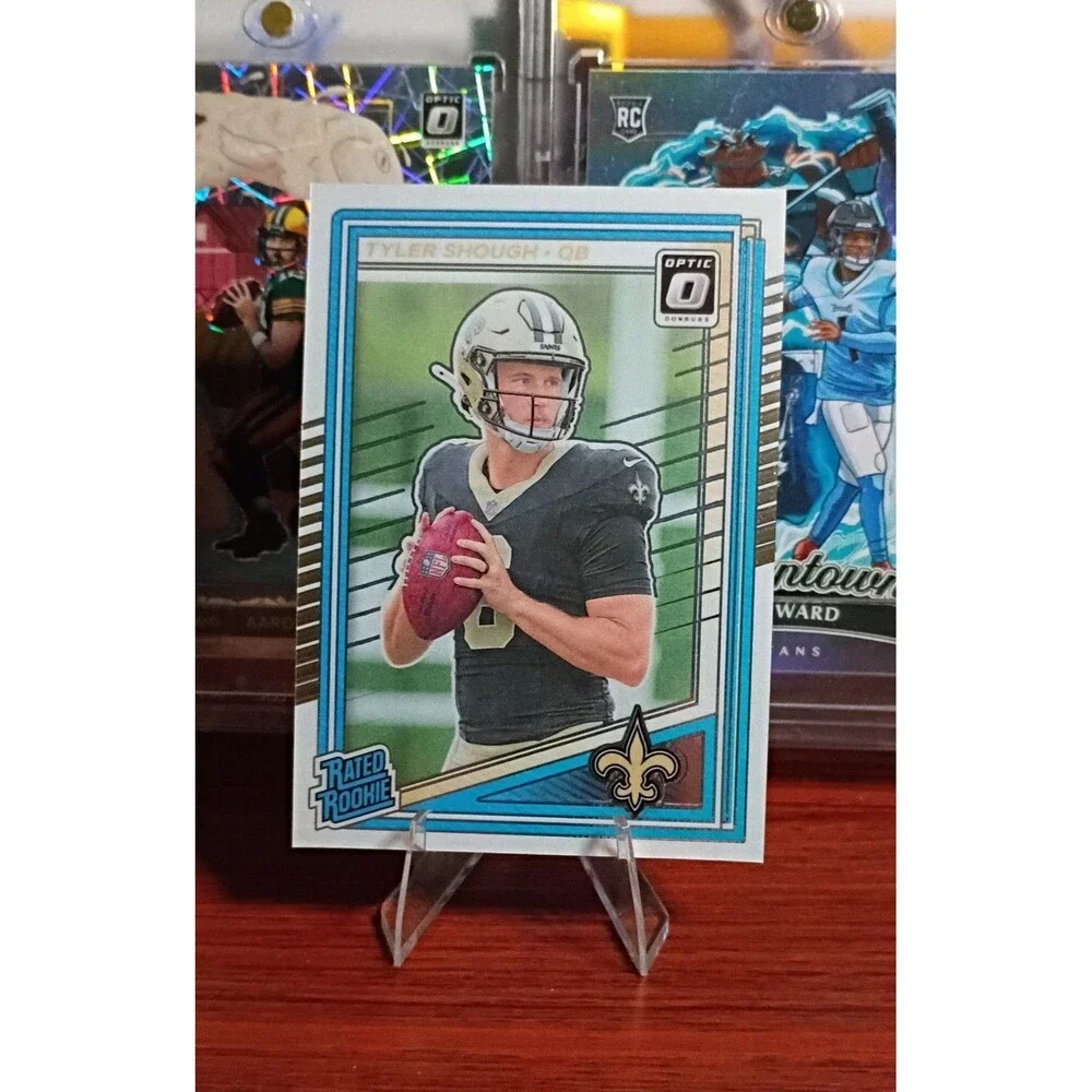 2025 Panini Donruss Optic - Rated Rookie Tyler Shough #223 (RC)